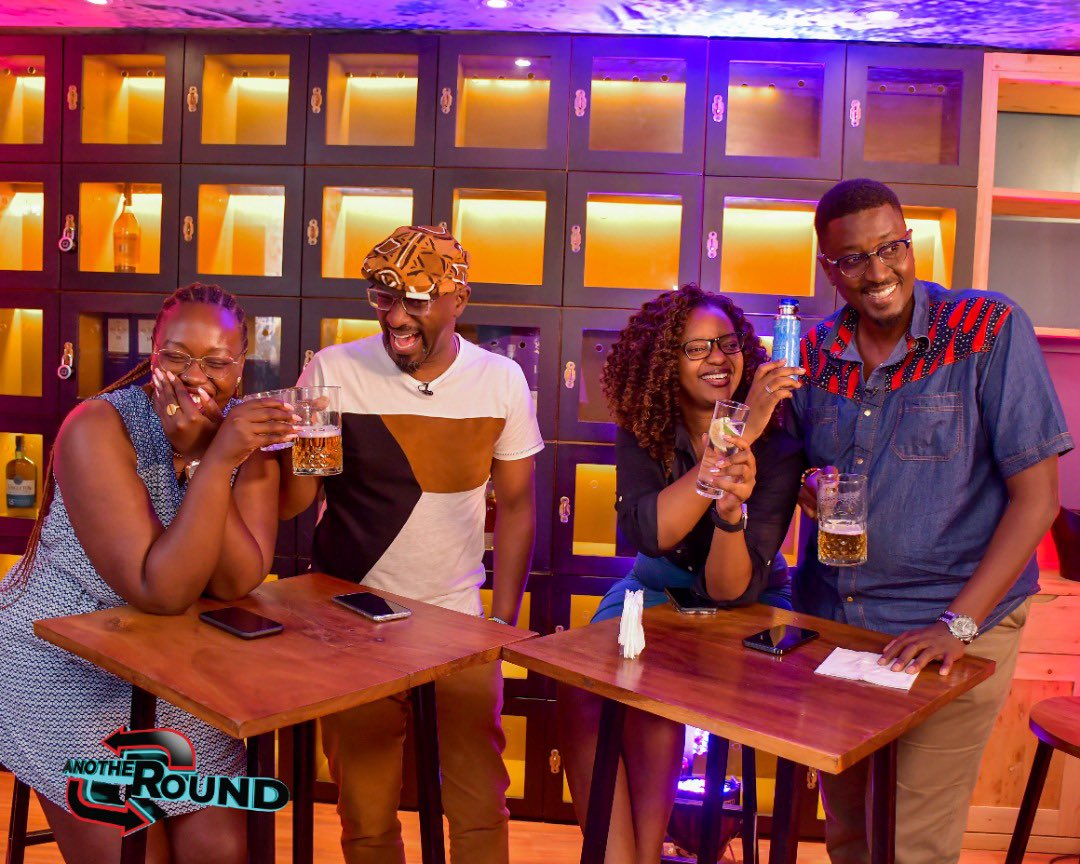 abwandera's tweet photo. @PeshAhumuza joined @gaetanokagwa @MarcusKwikiriza and I on @AnotherRoundUg this week and it was a gooooooood time!
Tune in to @nbstv at 11pm to catch all the fun!
#AnotherRoundUg
π @shisavillage
πΈ @izyphotography1 https://t.co/7JjlR56Zsi
