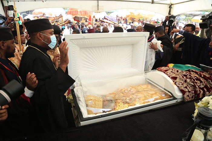 Ethiopia bids farewell to His Holiness Abune Merkorios, the 4th Patriarch of Ethiopian Orthodox Church, who was laid to rest today at the Holy Trinity Cathedral, Addis Ababa.