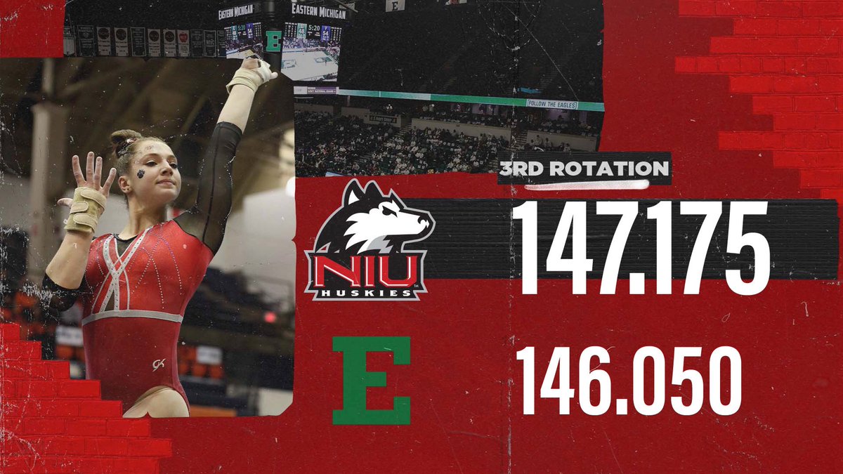 Niugymnastics's tweet image. Scores after the third rotation:
#PackAttack
