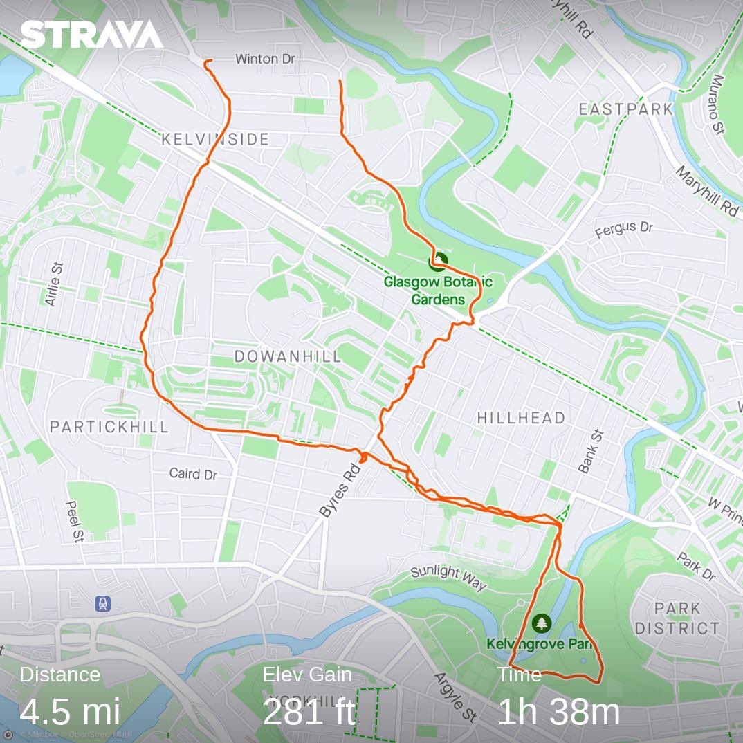zeinalmaha94's tweet photo. Another weekend walk in prep for next monthโs @thekiltwalk! If you would like to support my walk and donate to @VisibilityScot then check the link in my previous tweets! #SixWeeksToGo https://t.co/m9DL7AIJgZ