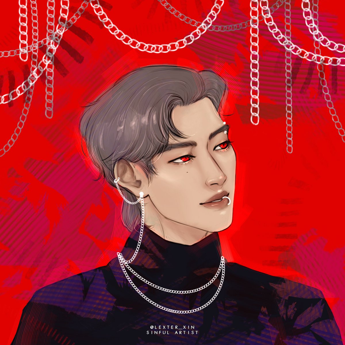 😈

#MINGI #민기 
#ATEEZfanart #에이티즈 #ATEEZ 