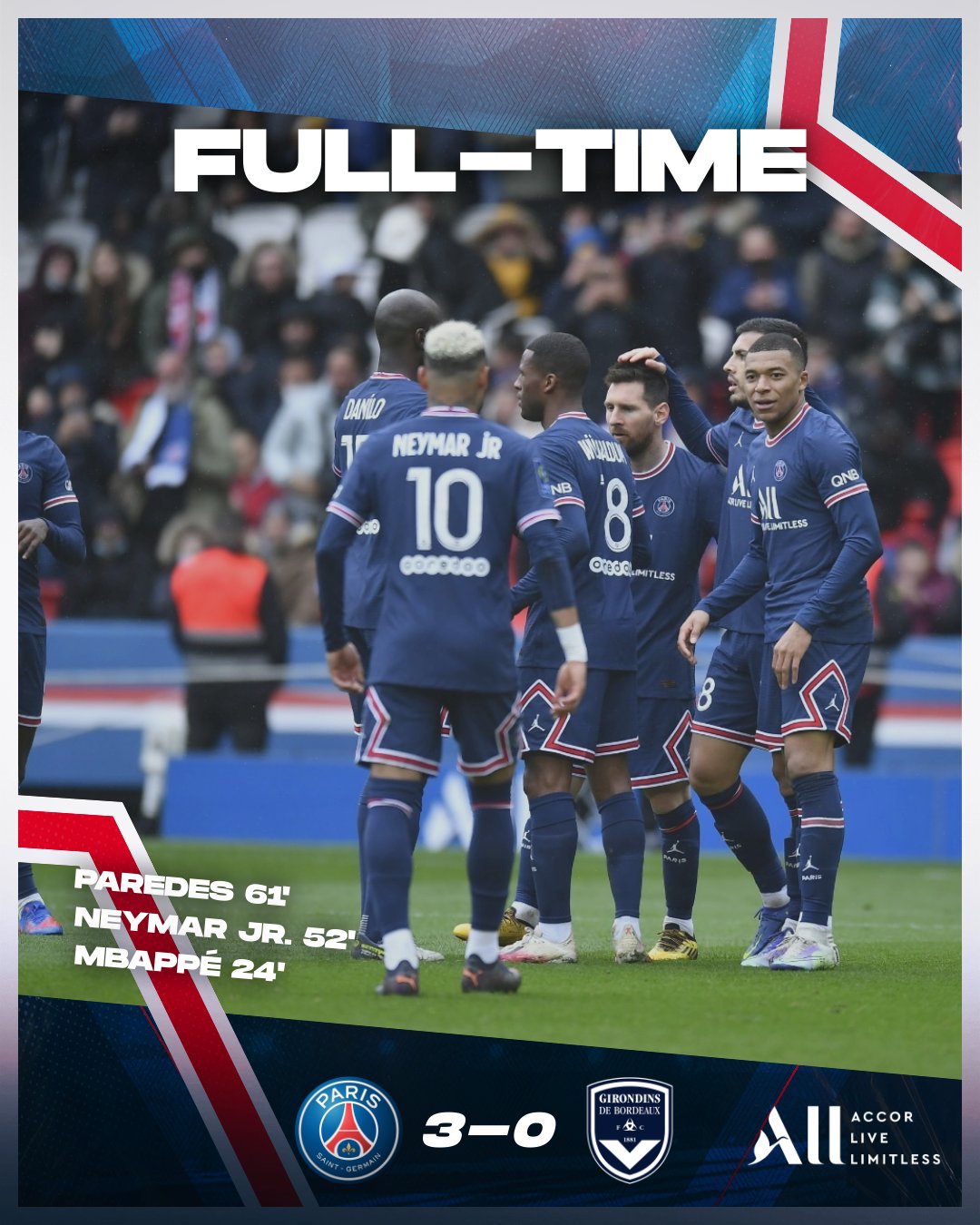 The three-season wonder scores against Paris St Germain - Football365