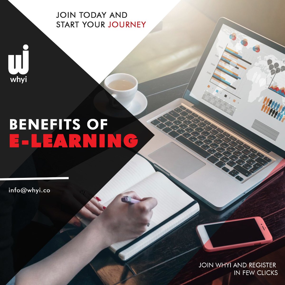 whyiupdates1's tweet photo. E-learning is a structured course or learning experience delivered electronically. 

E-Learning has many benefits as mentioned below:
•Can be Taken anywhere, anytime.
•Can be less Expensive
•Highly Scalable
•Can be more Personalised
•Allows for Global Collaboration https://t.co/1totPT3DoY