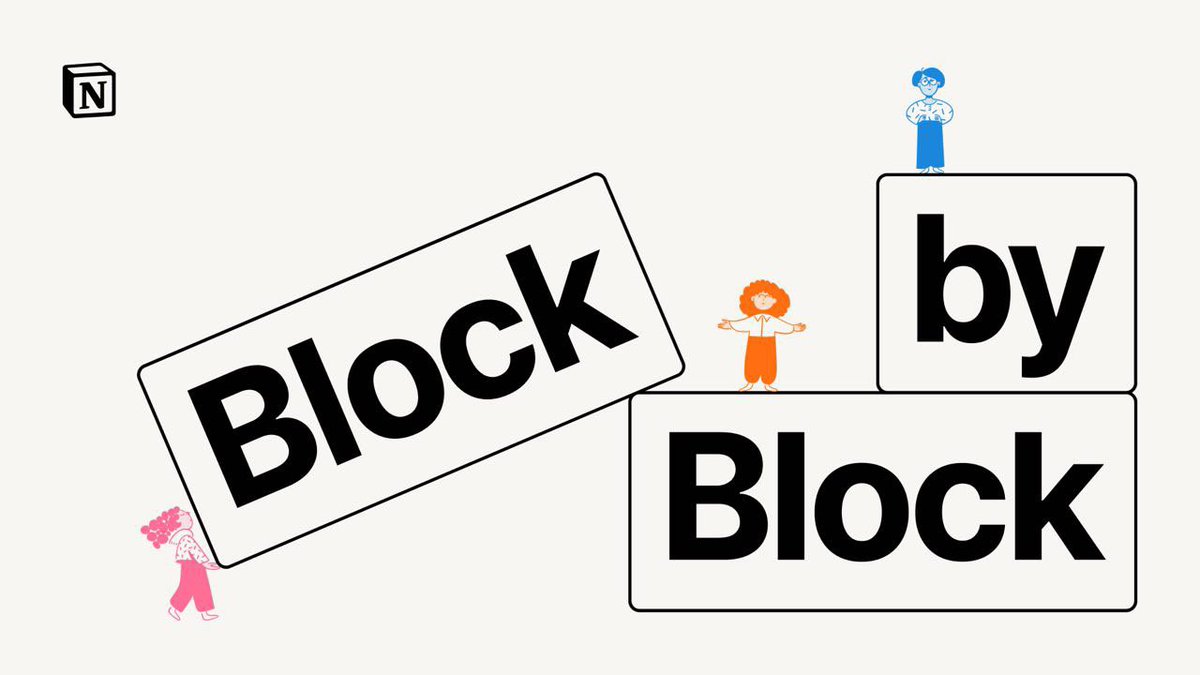 ClubtheBlock's tweet photo. 《建立新连接——Notion「Block by Block」亮点回顾与思考》
Written by @ice_Yaya after @NotionHQ ’s #BlockByBlock conference. Published on @sspai_com.
https://t.co/zTn6YQprvV https://t.co/THz00f47yL