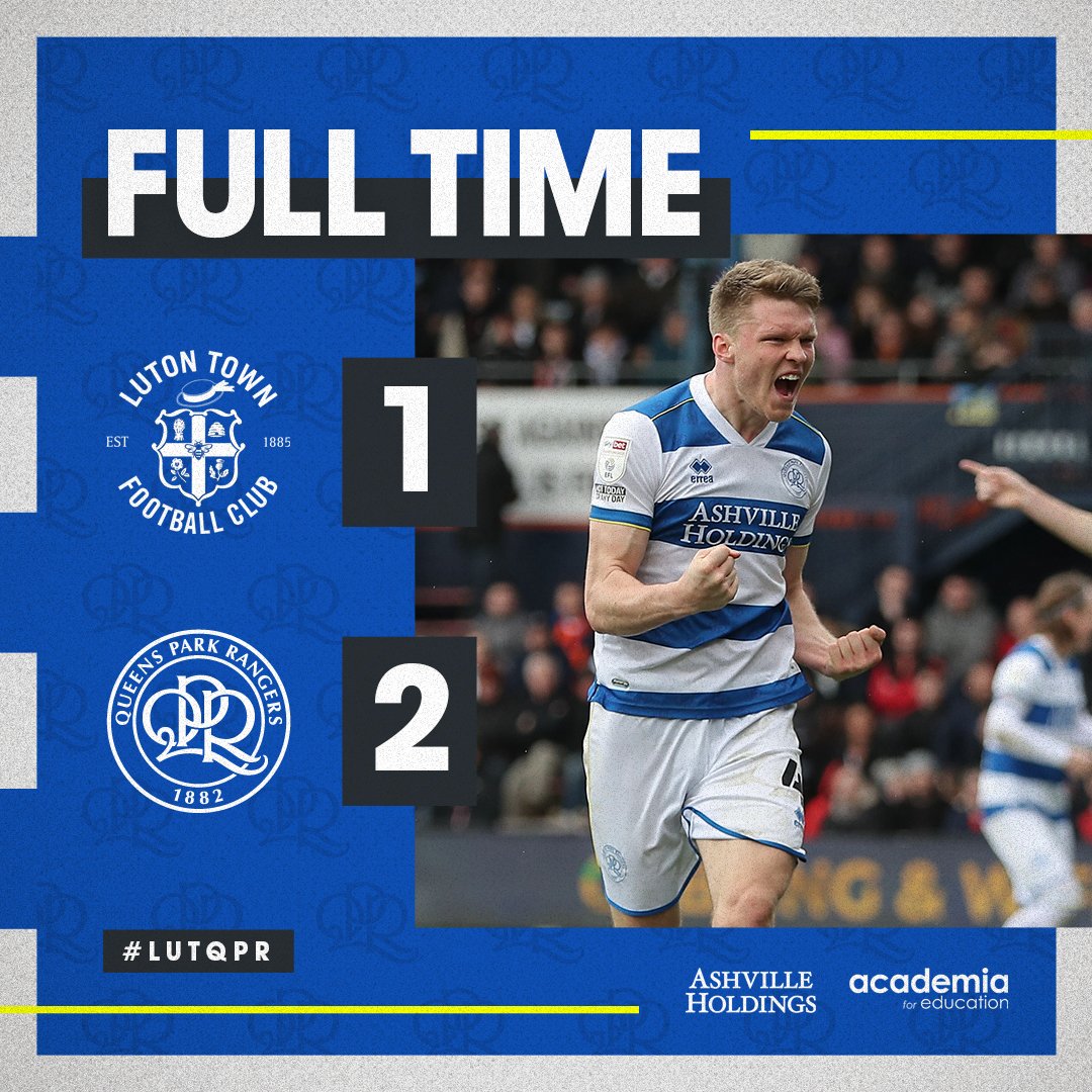 QPR's tweet image. 𝗧𝗨𝗥𝗡𝗜𝗡𝗚 🙃 𝗜𝗧 🙂 𝗔𝗥𝗢𝗨𝗡𝗗

(1-2) #QPR | #LUTQPR