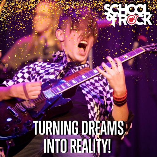 The School of Rock wants to help students of all ages turn their dream into reality! Imagine you're going on a World Tour... What locations/venues will you visit? What songs will you cover? Tell us about your dream show!