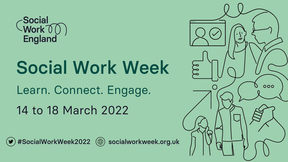 SocialWorkEng's tweet photo. Are you ready for #SocialWorkWeek2022 tomorrow?

Explore the full programme of events: https://t.co/Z86wg95K4v https://t.co/vyLaH6w7sH