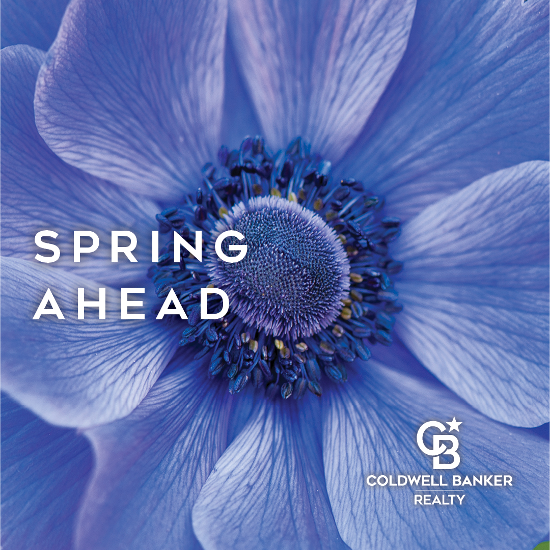 Spring ahead into the real estate market this weekend! Contact your Coldwell Banker agent or visit ColdwellBankerHomes.com for all your real estate needs