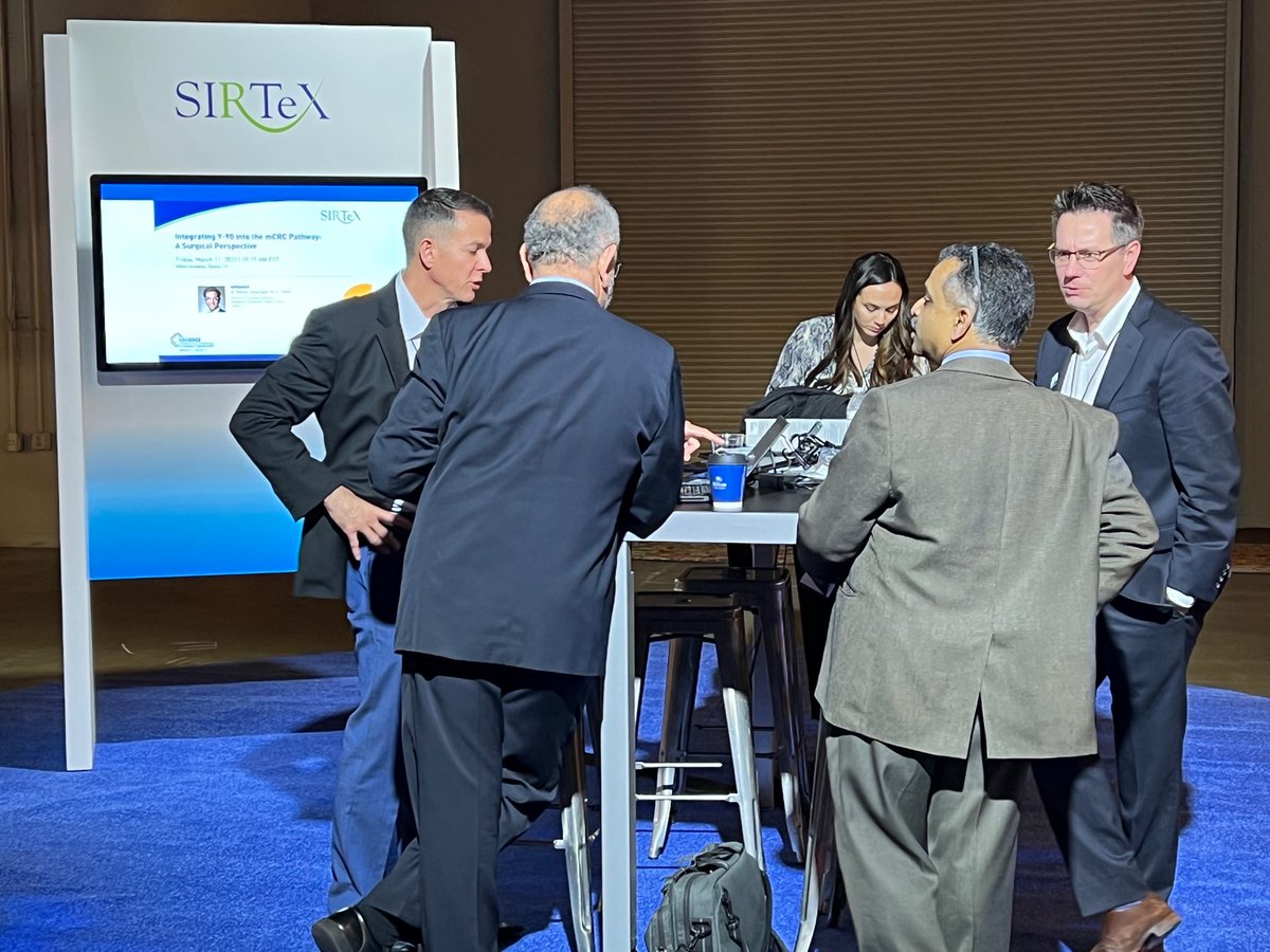 SirtexMedical's tweet photo. What a week at #SSO2022! It was refreshing to meet in person and share the latest and greatest in innovative liver and #colorectalcancer treatment. To learn more about why you should #ChooseRESiN, you can visit the #SirtexVirtualBooth (U.S). See you next year @SocSurgOnc https://t.co/fIsrsylG6Z