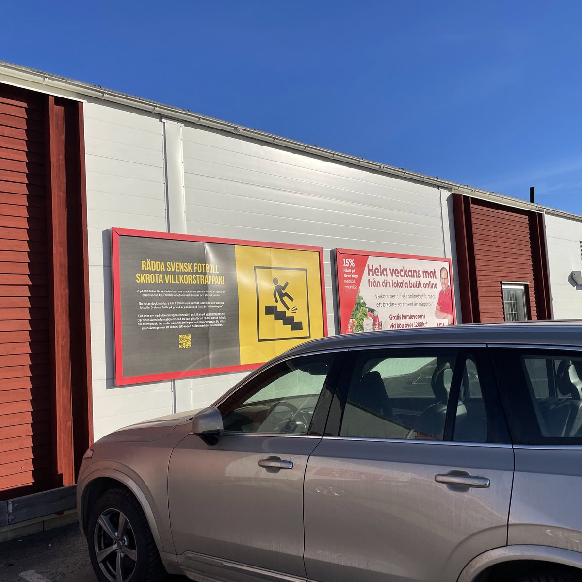 Givet depåstopp på ICA Järvastaden