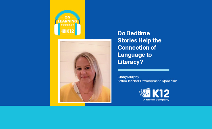 k12_ohva's tweet image. In this episode of our K12 On Learning podcast, Ginny Murphy, a Stride K12 Teacher Development Specialist, shares ways to create a language-rich environment, to bridge the connection between language and literacy.  #K12OnLearning
Listen now:  ow.ly/539Q50Iarft