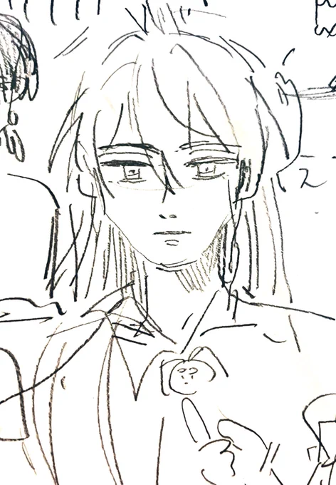 脳死で描いた渉さん 