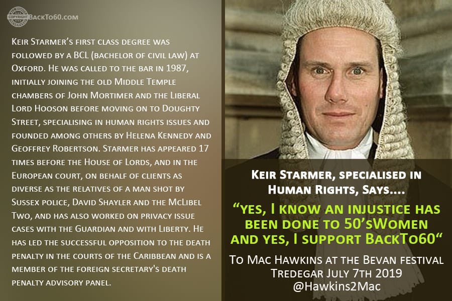 Hawkins2Mac's tweet photo. @Keir_Starmer Supports #BackTo60 #50sWomen
Nye Bevan festival 2019
#PHSO has missed the #FastAndFair Ship that belongs to #CEDAW #TSM #SI #EDM906 #FullRestitution the lawful remedy via UK State Party International Law Obligations https://t.co/z9WM3DjJnd https://t.co/4XbUEMPJoI