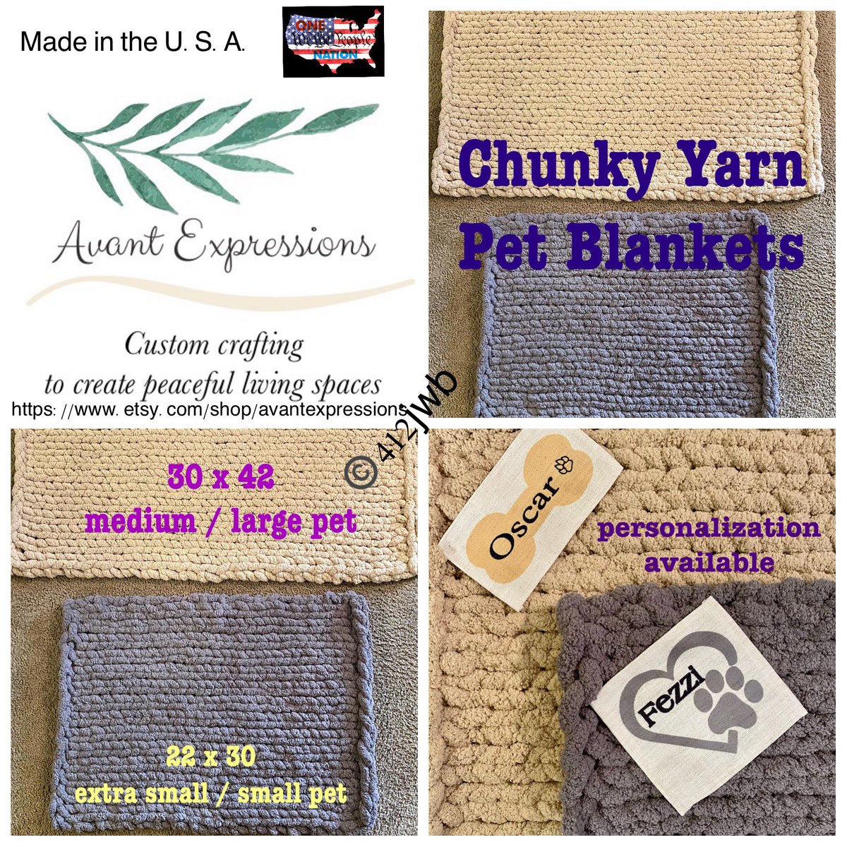 Pet blankets

#chunkyyarn #petblankets #knitting #crafts