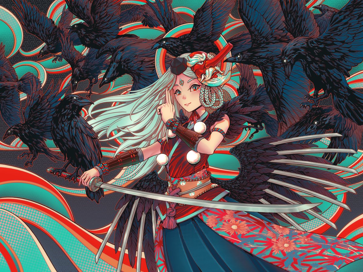 iJVR's tweet photo. Hi fam! here's my latest drop! 👺
like &amp; RT are much appreciated 🙏🙏

"Ravenous" is now listed on  @foundation! 🌐

https://t.co/8wDjzC9nDx
reserved price still available 😅

#NFT #AnimeNFT #nftasia #anifriend #FND #NFTartist #NFTCommmunity https://t.co/UH8SrMsP4u