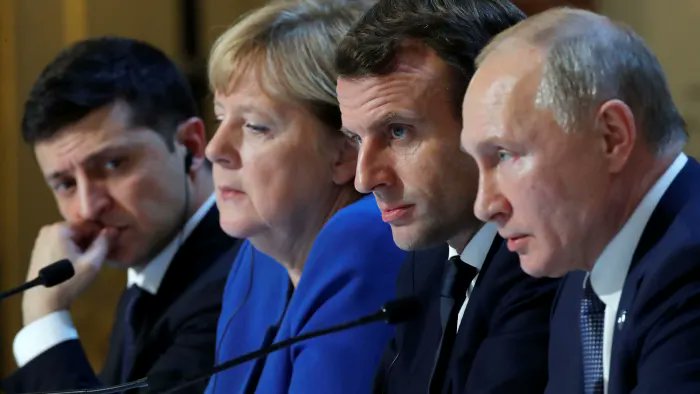 sirjackwindsor's tweet photo. #Zelensky, #AngelaHitler, #Macron and #Putin
Only one of these is a good person, looking to remove #Ukraine Bio-Labs in order to resist the #NewWorldOrder mantra of depopulating the globe.
#IStandWithPutin https://t.co/j5Y5ExNnnZ