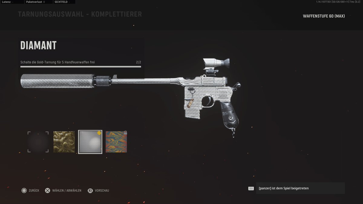 _ZHYM_'s tweet photo. Handguns and Melee weapons completed! ✅

Assault rifles ✅
SMGs ✅
Shotguns ✅
LMGs 1/4
DMRs ✅
Sniper rifles ✅
Launchers 3/4

#COD #Callofduty #Vanguard #RoadtoAtomic https://t.co/4fINRnOD7O
