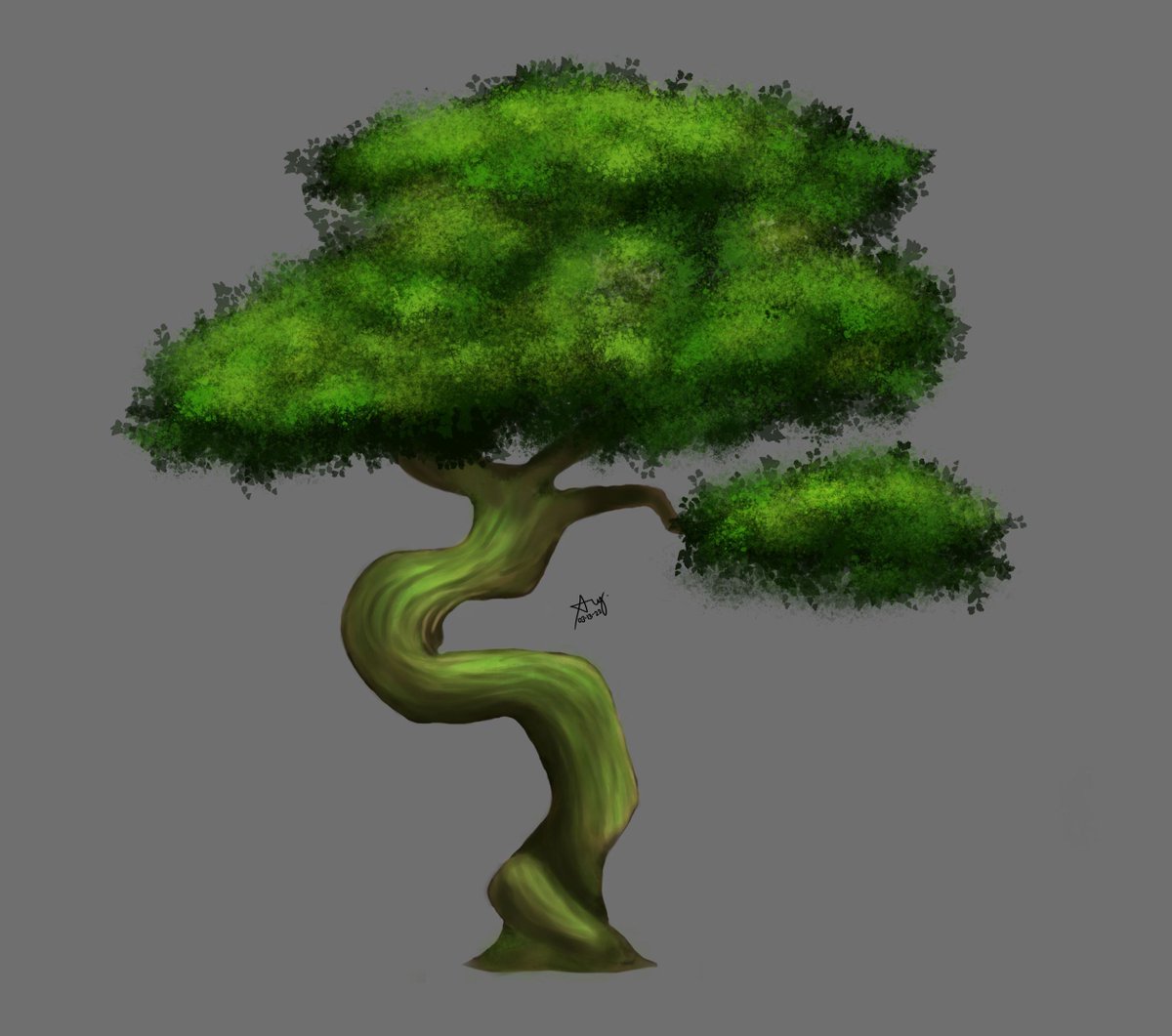 Ary17759698's tweet photo. That's a broccoli.😅

Using:
Krita
Huion H950p Inspiroy

#digitalart 
#udemy https://t.co/xiynsl1HAj