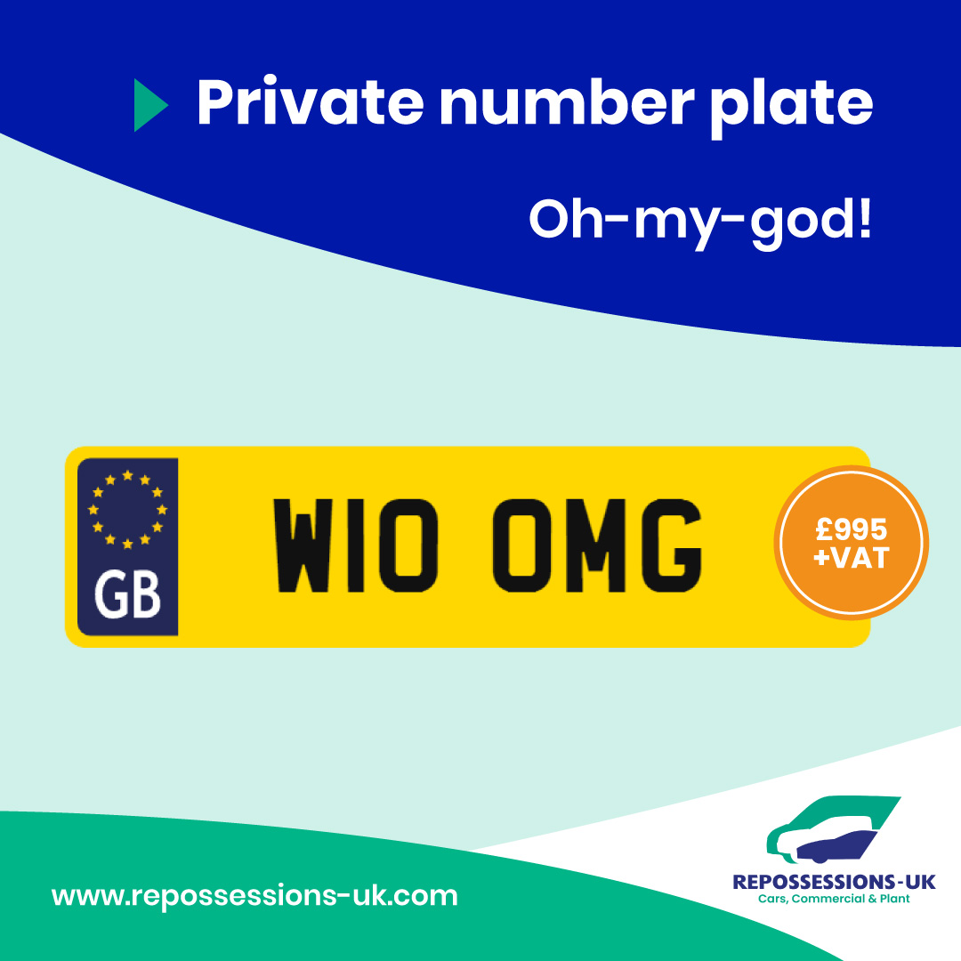 Are you looking to customise your vehicle?
Why not start with a private plate. 

We have this 'W10 OMG' number plate available for £995+VAT.

Enquire here: bit.ly/3IOCujS 
 
#numberplate #privateplate #privatereg