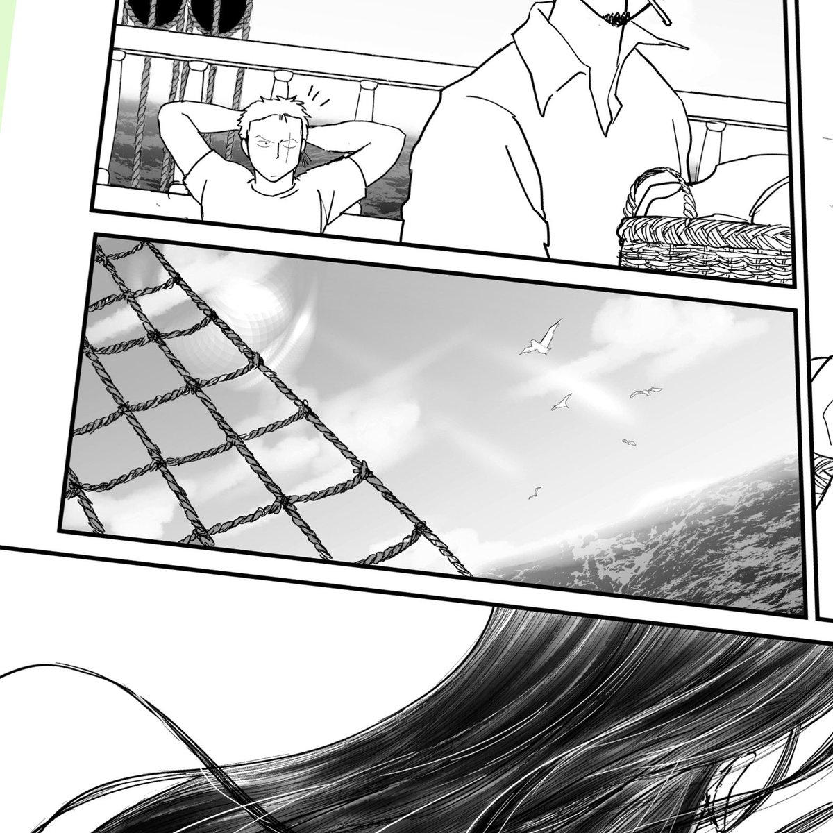 自分の漫画の大半がキッチンと甲板でしか展開されてないことに愕然とした😳アクアリウムバーとか展望室とかたまには場所先行で話考えてみるとかしてみるのもありか? 