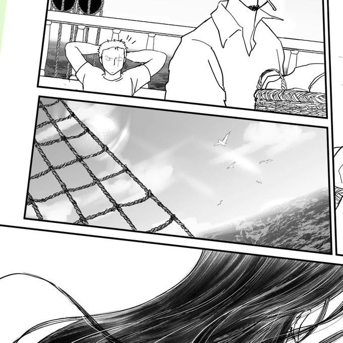 自分の漫画の大半がキッチンと甲板でしか展開されてないことに愕然とした😳アクアリウムバーとか展望室とかたまには場所先行で話考えてみるとかしてみるのもありか? 