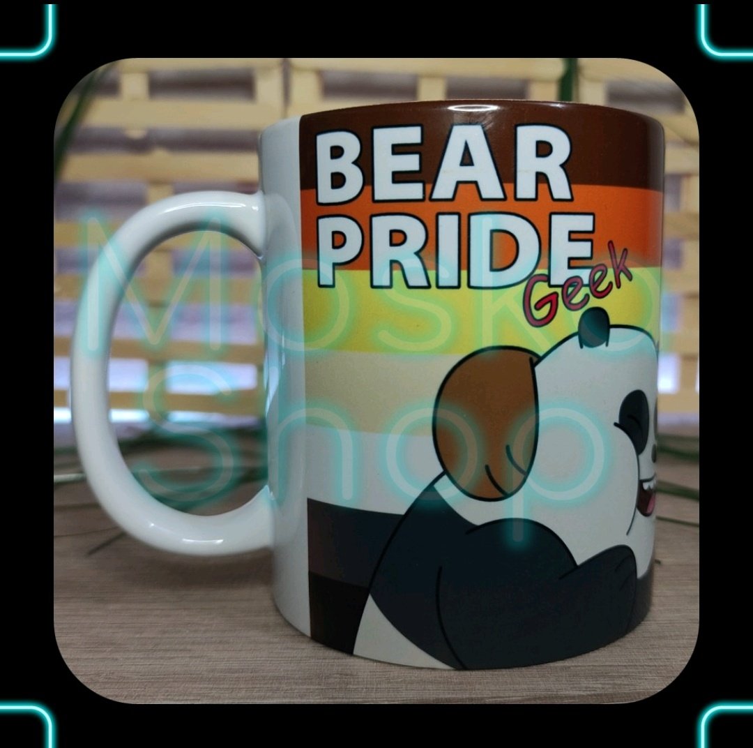 _Urso_PP's tweet photo. Achei na Shopee essa caneca linda.
#Gay #Bear #Bears #Pridebear https://t.co/YHfdEBRvQj