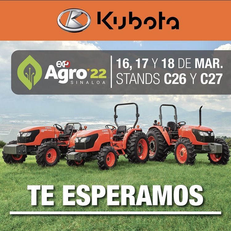 KubotaMexico's tweet photo. Te esperamos https://t.co/UAdGESpVSg