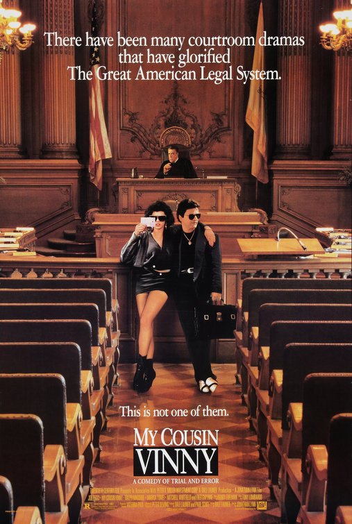 #JoePesci and #MarisaTomei went to court 30 years ago today when #MyCousinVinny opened on March 13th, 1992 #RalphMacchio #MitchellWinfield #BruceMcGill #FredGwynne #90sMovies #VinnyGambini #MonaLisaVito