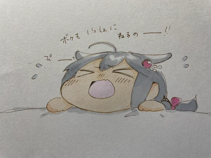 HAHAHA甘えん坊さんめー❤️❤️(鼻血)(止まらないにやにや) 