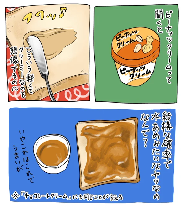 パンに塗るピーナッツクリーム 