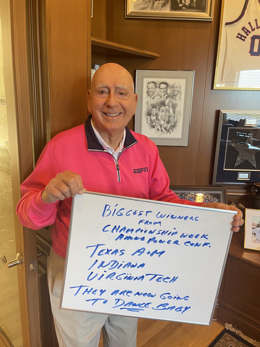 DickieV's tweet image. 3 teams from power 5 conf. Tat earned a chance to compete in ⁦@MarchMadnessMBB⁩ by playing super in CHAMPIONSHIP WEEK - yes @HokiesMBB ⁦@IndianaMBB⁩ ⁦@aggiembk⁩
