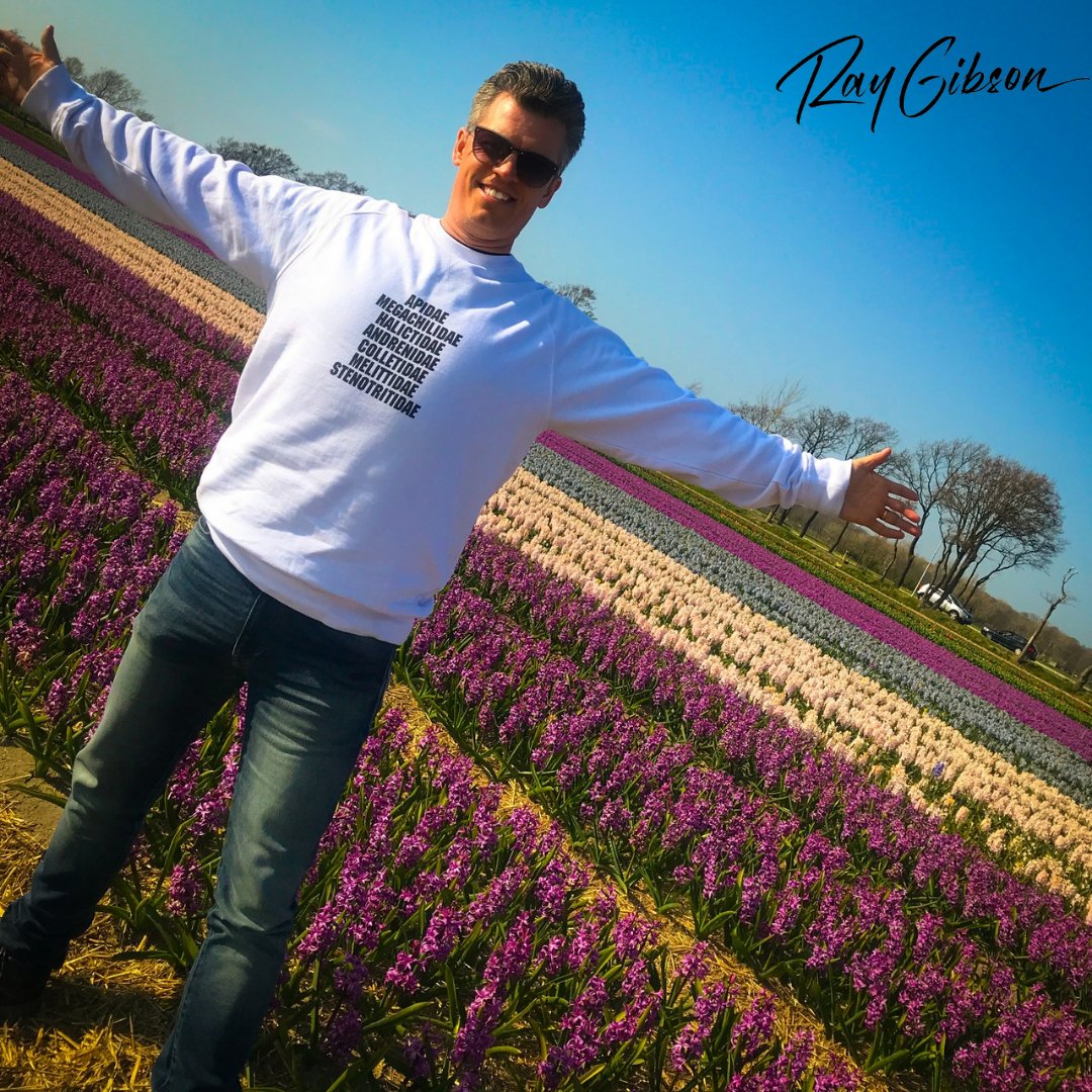 7 families of #bees and other pollinators make all these flowers, our food, veggies, and the entire food chain possible!
“There are seven currently recognized families of bees: Apidae, Megachilidae, Halictidae, Andrenidae, Colletidae, Melittidae, and Stenotritidae. 

#saveearth