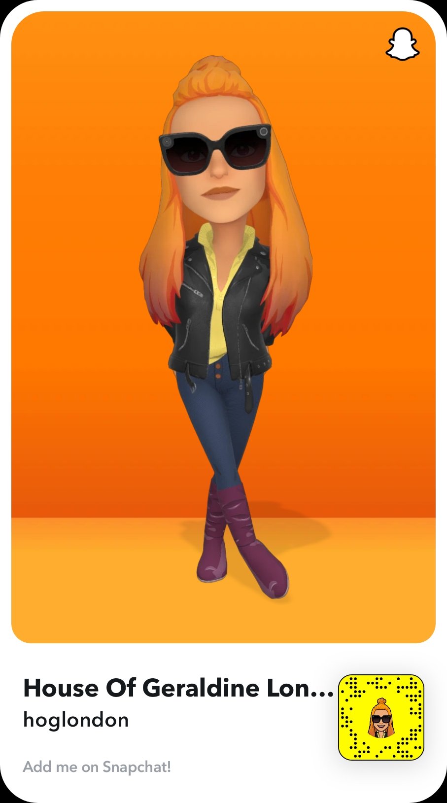 House Of Geraldine London on Twitter "Add me on Snapchat! Username