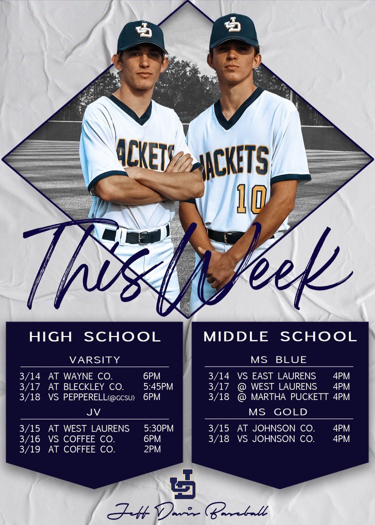 Jeff Davis Baseball tweet media