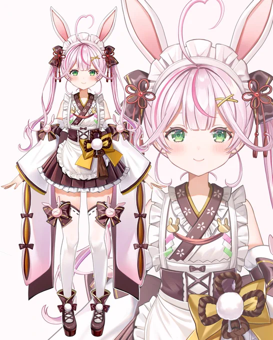 新しい娘がデビューしました～!
餅月なこちゃん(@naco_mochizuki)🍡🐇🌙
初配信お疲れ様でした!

お歌も上手で可愛い子なので応援してあげてください( ◌' `◌ )

#新人Vtuber 