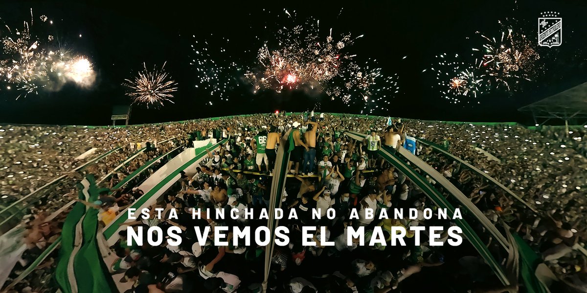 cdopetrolero's tweet photo. Estamos más unidos que nunca, el martes demostremos una vez más  que somos la hinchada más grande del país 💚🤍 https://t.co/WrV6JDXVoQ
