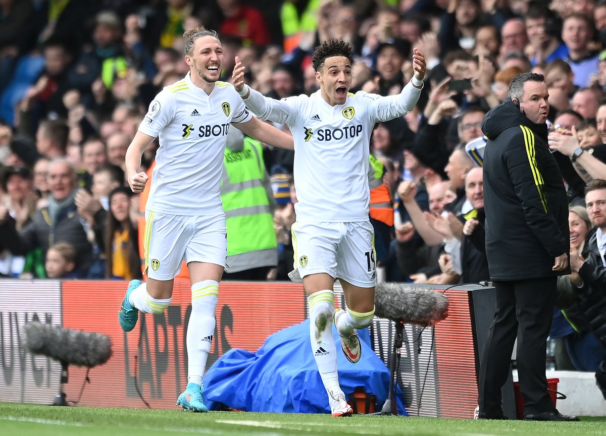 Rodrigo fires home the first goal of Jesse Marsch's tenure at <a href="/LUFC/">Leeds United</a> 🇺🇸