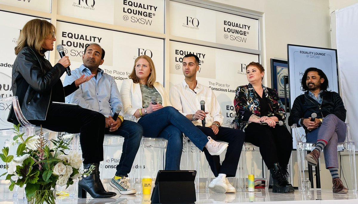 drnatalie's tweet photo. thank you @femalequotient for having @rohitbhargava share his wisdom on #beyondDiversity ! the #equalitylounge was the most inspirational event I attended and honored to participate!! @Genesys @Tony_Bates71 Co-Author of #EmpathyInAction https://t.co/Kfcm9U4dwV https://t.co/Yp859DXoEn