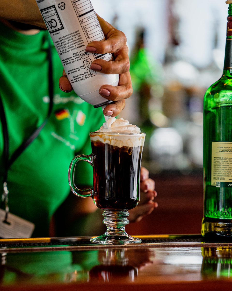 BerghoffChicago's tweet photo. Are you flying home this morning after enjoying the St. Patrick's Day Parade yesterday?☘️ Well, make sure you see our team at Berghoff Cafe O'Hare for an Irish Coffee and bite to eat and fuel up before your flight! 🛫 ☕ 

#BerghoffCafeOHare
#FlyOHare https://t.co/6wonW28j8G
