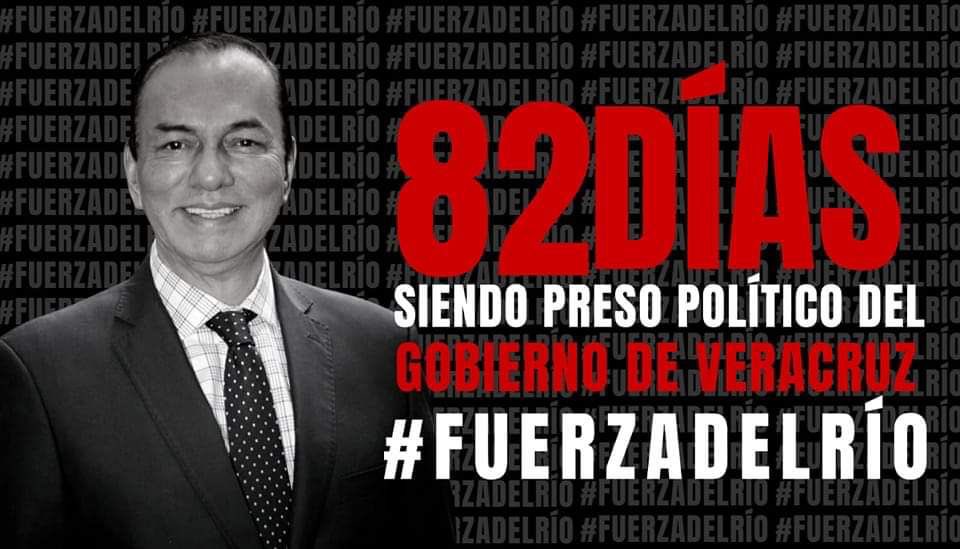 #FuerzaDelRío #ProhibidoRendirse #DelRíoPresoPolítico