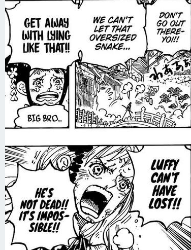 709 Luffy thinks Nami is Dead - Aisa wanna kill Gan Fall