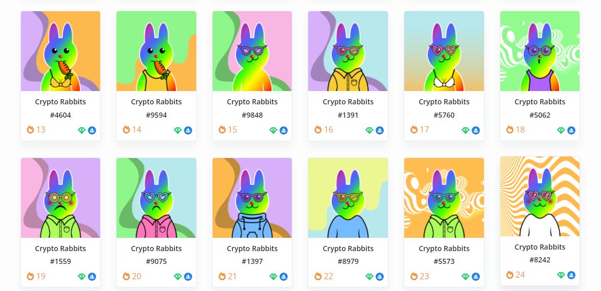 Crypto Rabbits 🌈Live MINT tweet media