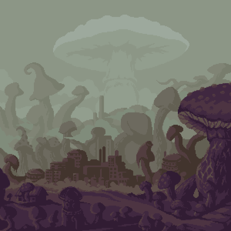 yui15693054's tweet photo. Mushroom #pixelart https://t.co/kfNqVSUVm2