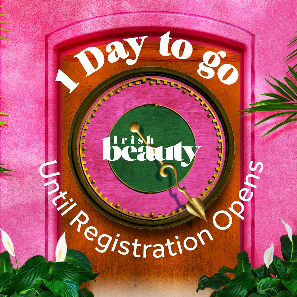 THIS WEEK JUST GOT A LOT MORE INTERESTING… 

Ticket Registration Opens Tomorrow! 

We are ready, are you?… ⏰

#irishbeauty #irishbeautyshow #beautyshow #weareback #tomorrow #tickets #getyourtickets #beautyevent #event #Dublin #Ireland #dublinevent #AITIreland