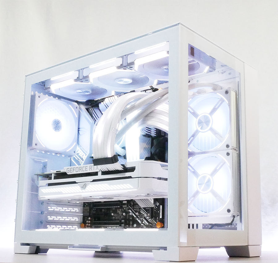 NTechlabo's tweet photo. Lian Li O11 Dynamic MINI new build https://t.co/aQZ26AQRuO