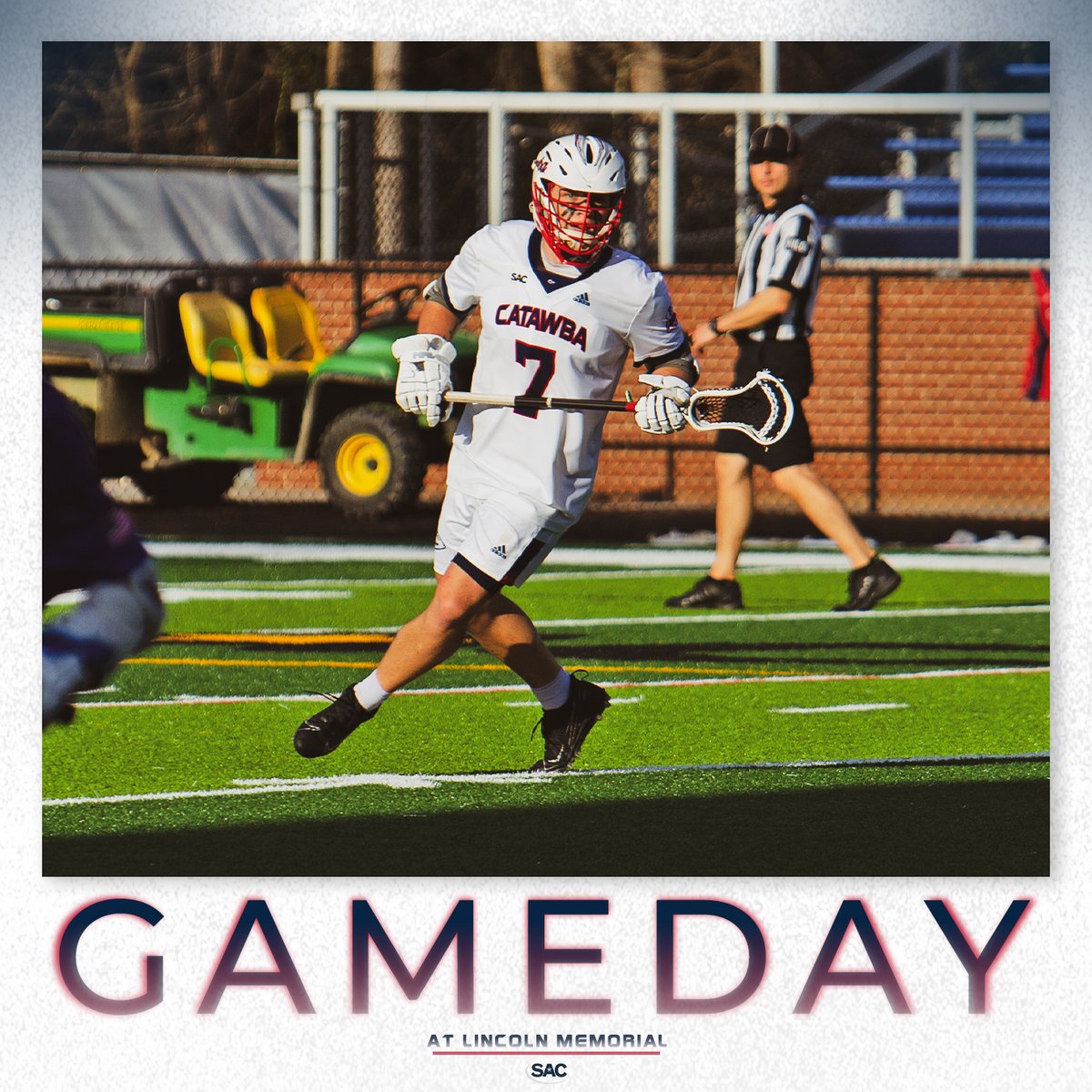 Catawba College Athletics (@catawbaindians) on Twitter photo On the road for the first conference game of the year❗
🆚 <a href="/LMU_Lacrosse/">LMU Men's Lacrosse</a>
📍 Harrogate, TN
⏰ 3:00 PM
🖥 bit.ly/3t6GsPh
📊 bit.ly/3w2Pn6n
#RollTribe | #SACMLax On the road for the first conference game of the year❗
🆚 <a href="/LMU_Lacrosse/">LMU Men's Lacrosse</a>
📍 Harrogate, TN
⏰ 3:00 PM
🖥 bit.ly/3t6GsPh
📊 bit.ly/3w2Pn6n
#RollTribe | #SACMLax