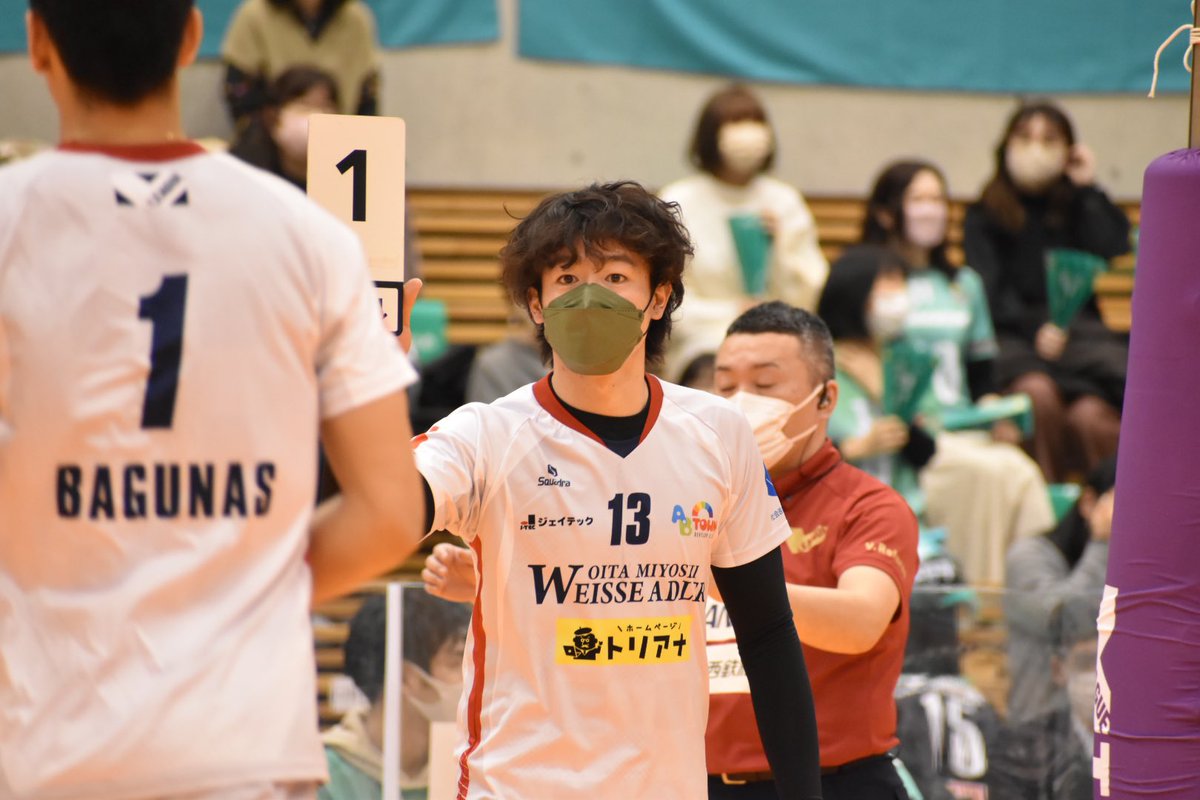 vb_ykh's tweet photo. .

#大分三好ヴァイセアドラー 
#久保田雅人 選手

. https://t.co/JIfWdmU3C9