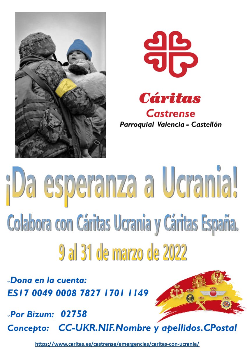 En #Ucrania están esperando nuestra ayuda. Gracias !!!!