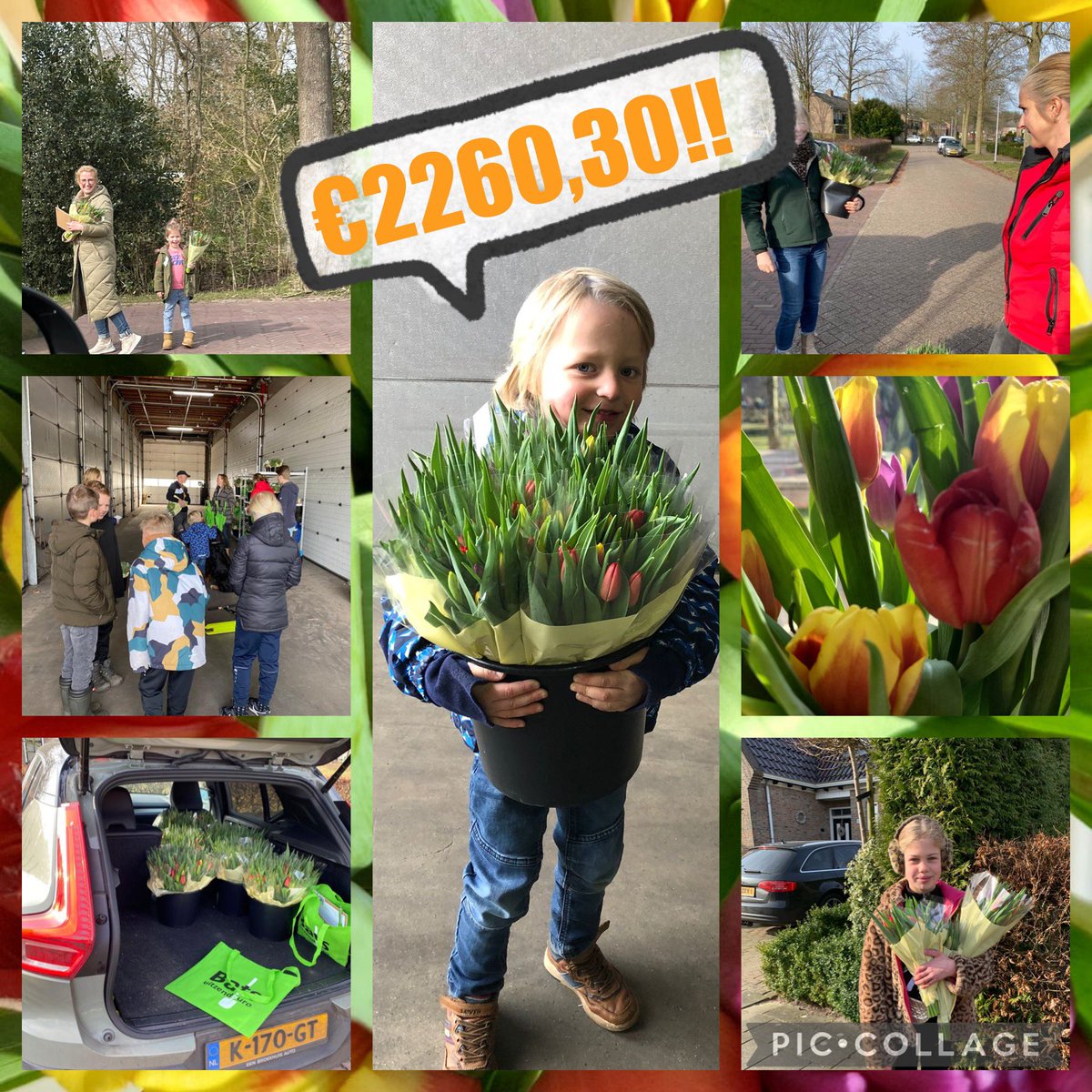 Wat een fantastisch bedrag hebben wij opgehaald met de tulpenactie!! 
Dit brengt het totaalbedrag op €16.248!!!🎉
Iedereen bedankt! 
fietsze.kentaa.nl