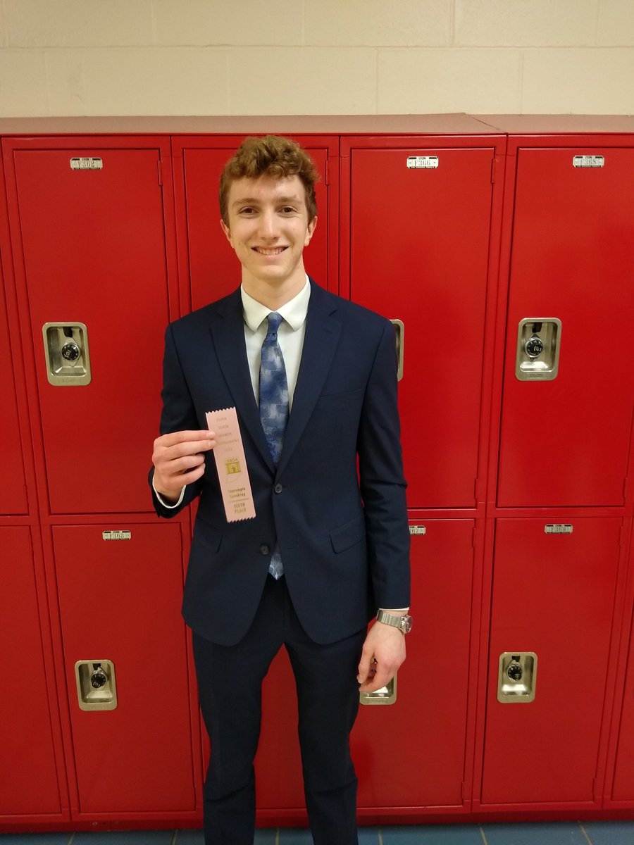 Jacob Leininger, sixth in Impromptu.